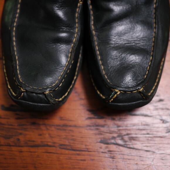 COLE HAAN Comfort Soles Black Leather Driving Moccasins Comfort Loafers 11.5M 46 main image 8